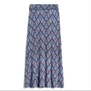 Printed Maxi Skirt